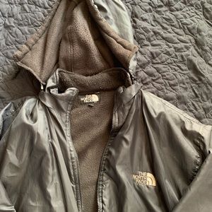 Black windbreaker NorthFace Jacket